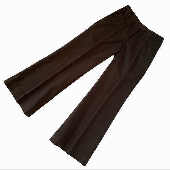 3.1 Phillip Lim Wide Leg Flat Front High Rise Cuffed Dress Pants.Size 4 - Picture 2 of 11